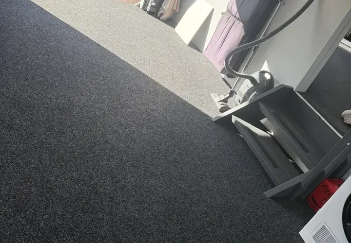Garage Carpet Installation — Helensville completed project