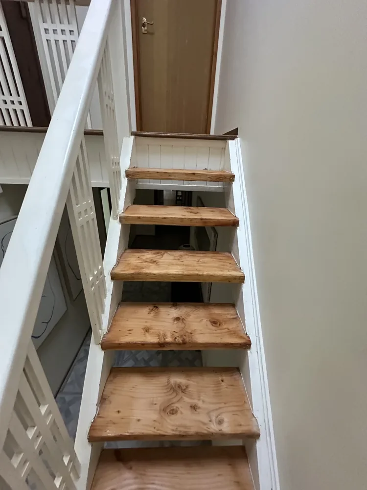 Timber Stair Restoration — Helensville — Timber stripped and sanded