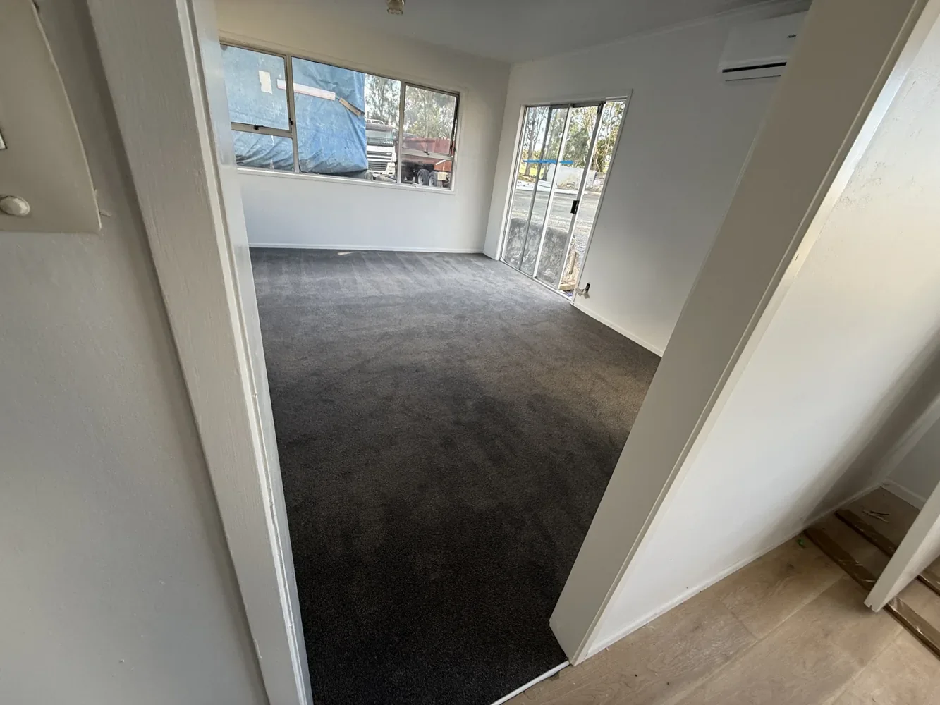 Residential Carpet Installation — Whenuapai — Completed living area